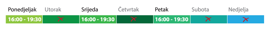 Checkpoint radno vrijeme